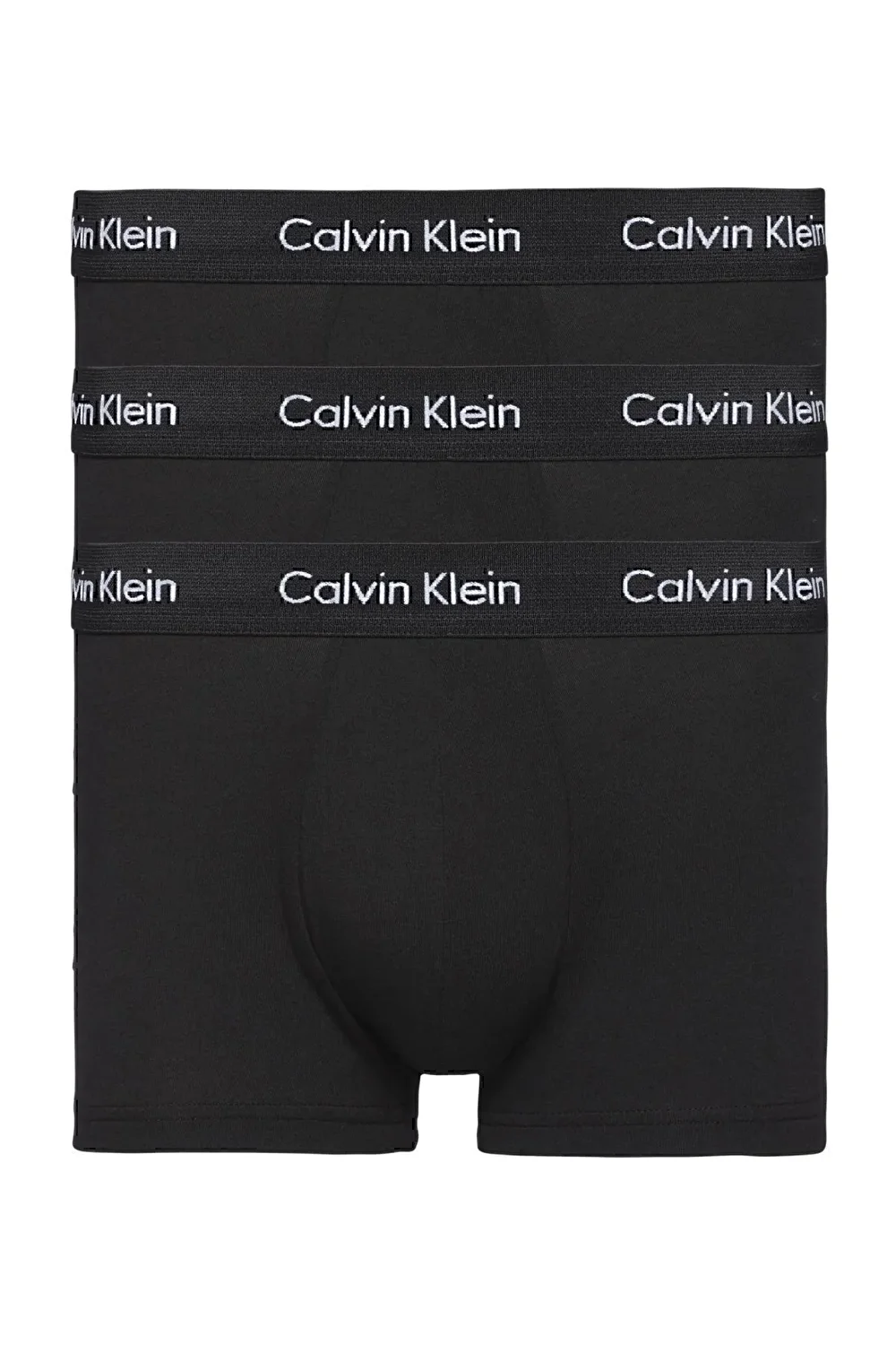 Calvin Klein Erkek 3'lü Siyah Boxer