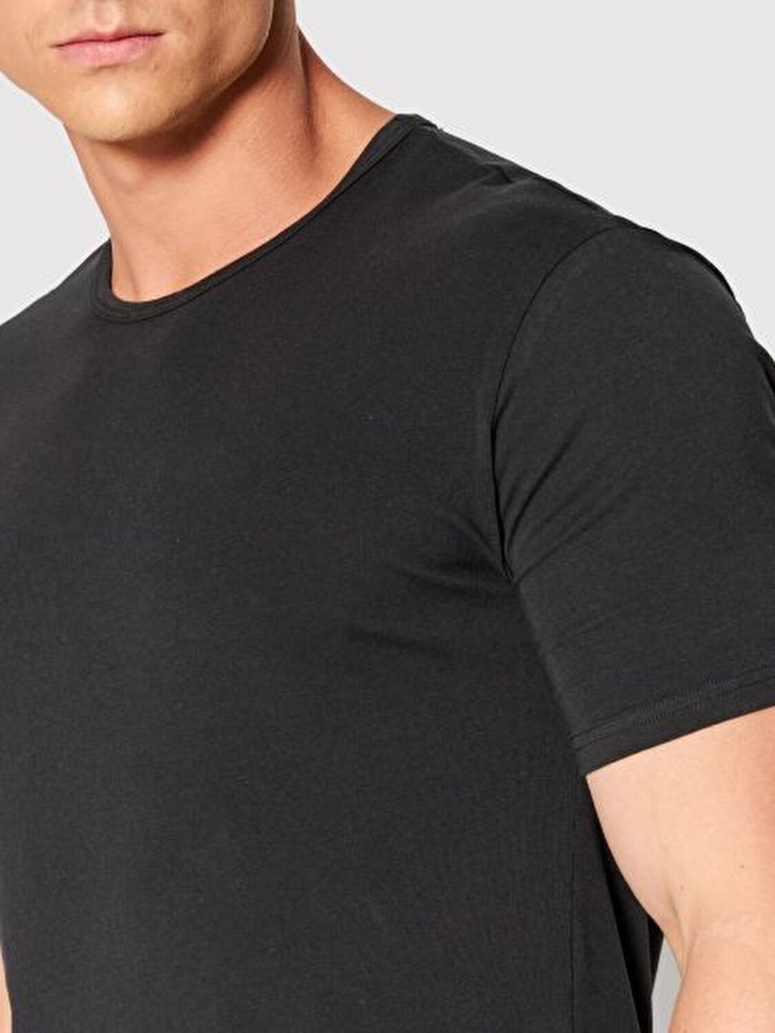 Calvin Klein Erkek 2'li Siyah T-Shirt