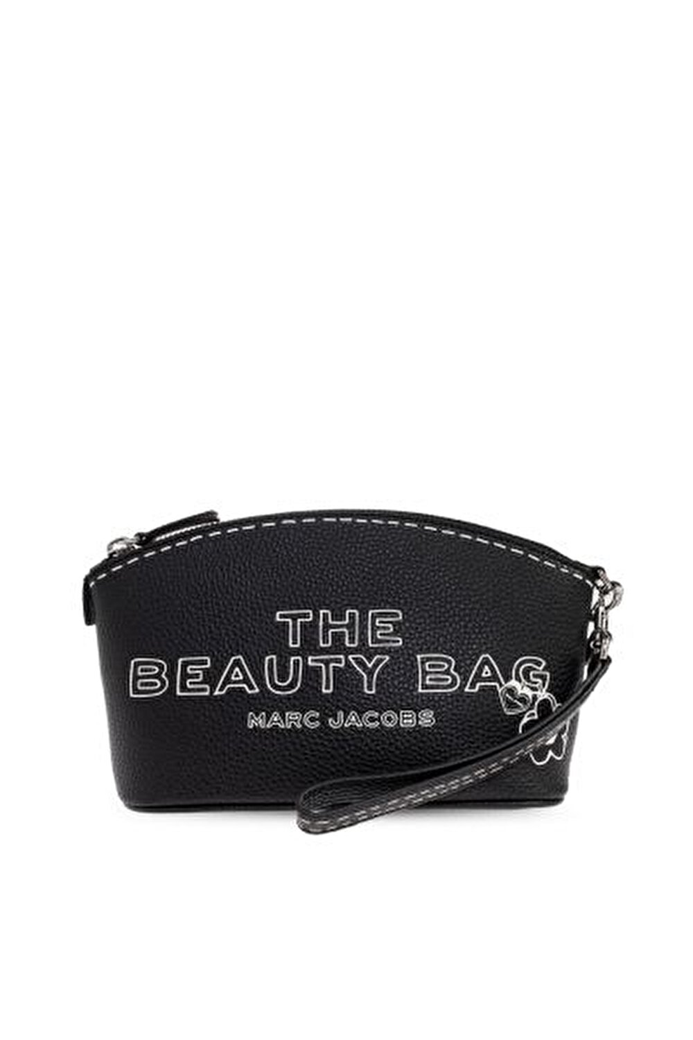 BEAUTY CASE SİYAH DERİ KADIN MAKYAJ ÇANTASI