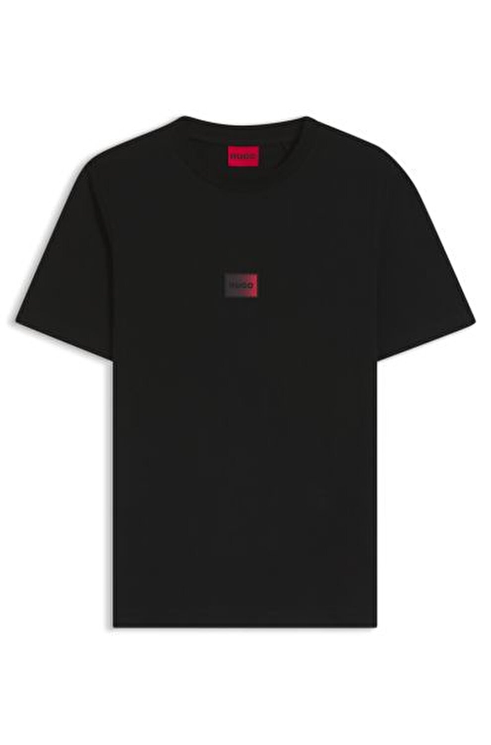 SİYAH LOGOLU ERKEK T-SHIRT
