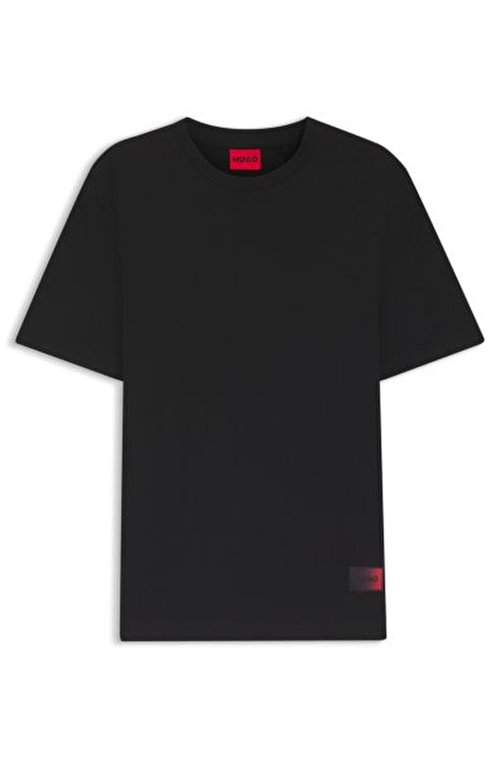 SİYAH LOGOLU ERKEK T-SHIRT
