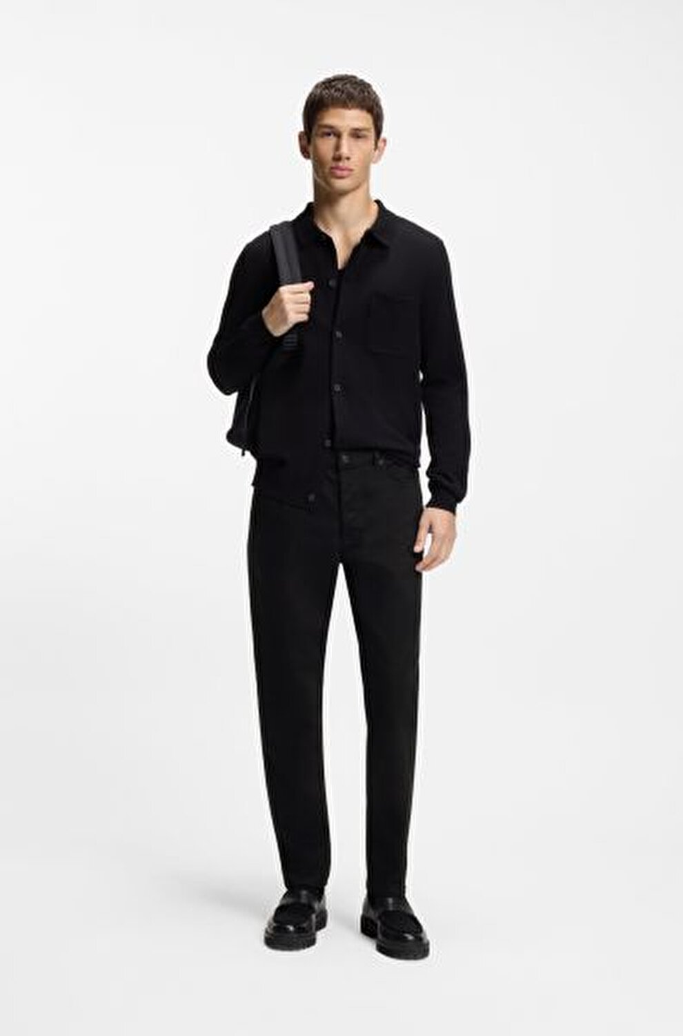 SİYAH ERKEK TROUSERS JEAN PANTOLON