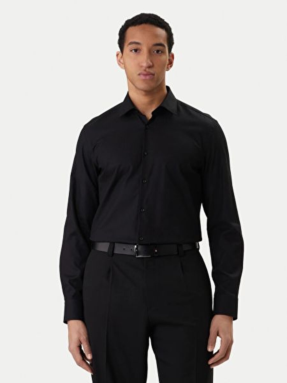 SİYAH ERKEK GÖMLEK