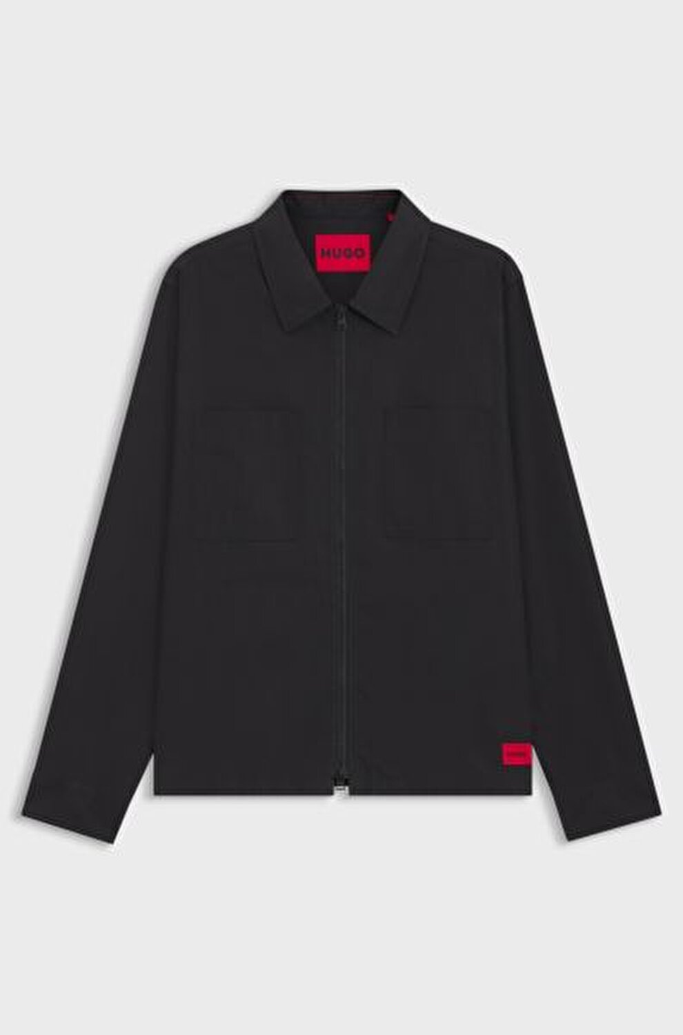 SİYAH LOGOLU ERKEK GÖMLEK