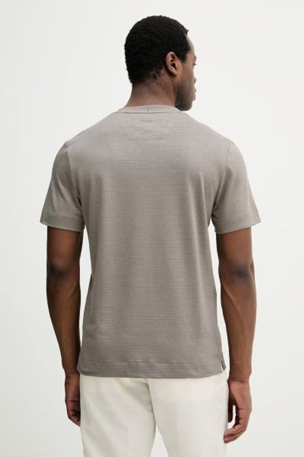 GRİ LOGOLU ERKEK T-SHIRT