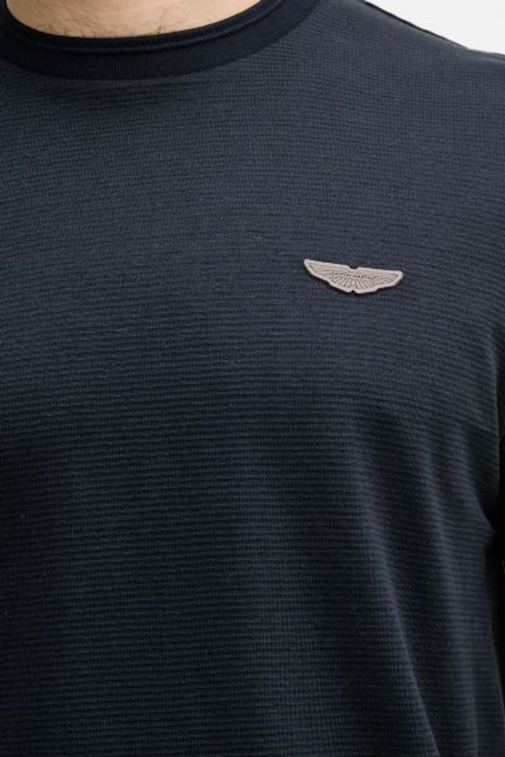 LACİVERT LOGOLU ERKEK T-SHIRT