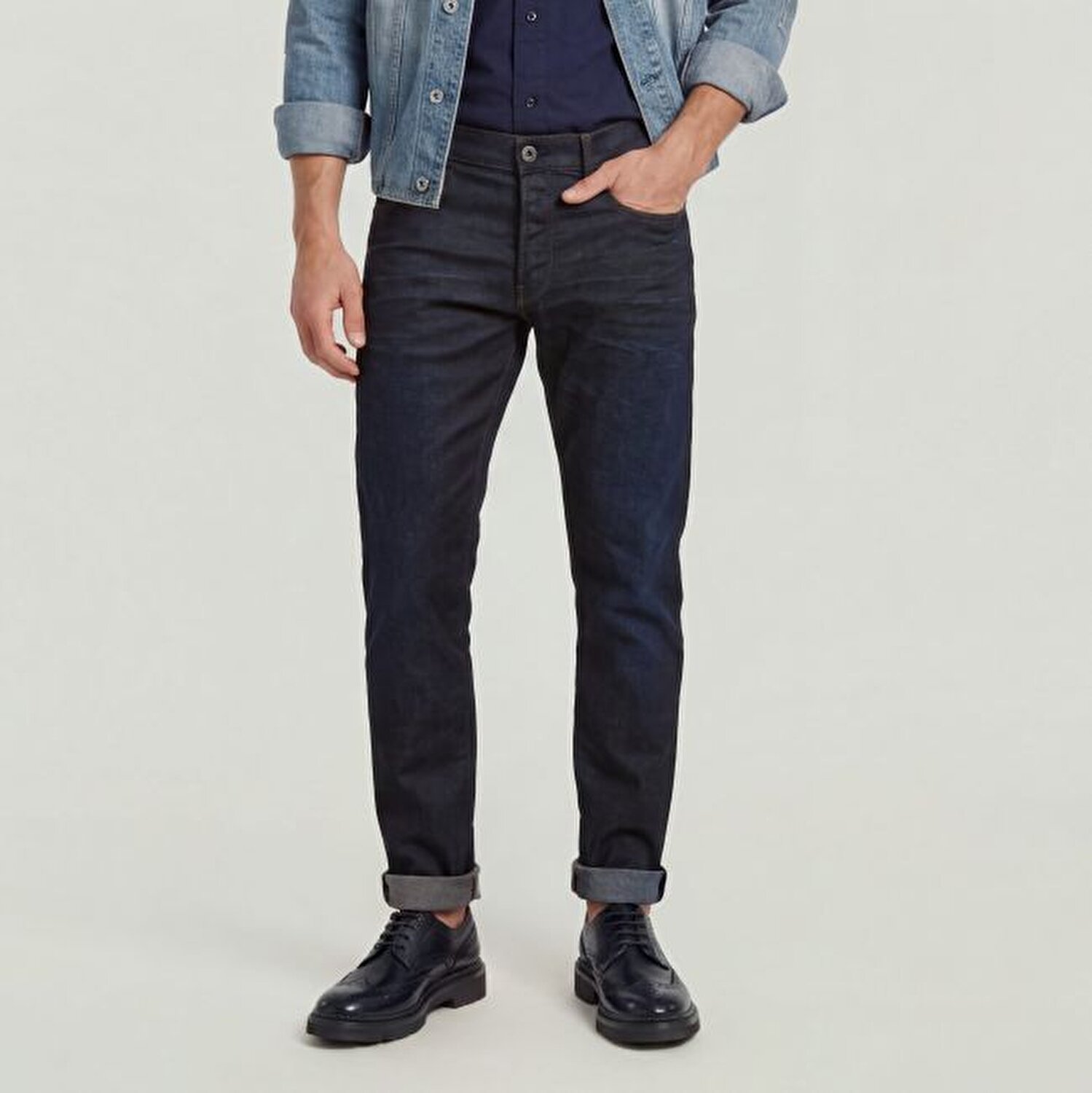 LACİVERT ERKEK 3301 REGULAR JEAN PANTOLON