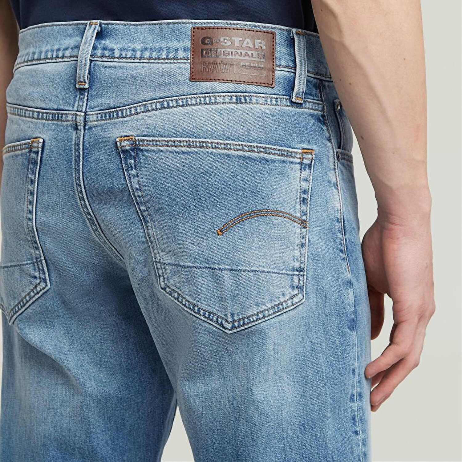 3301 AÇIK MAVİ ERKEK REGULAR TAPERED JEAN PANTOLON