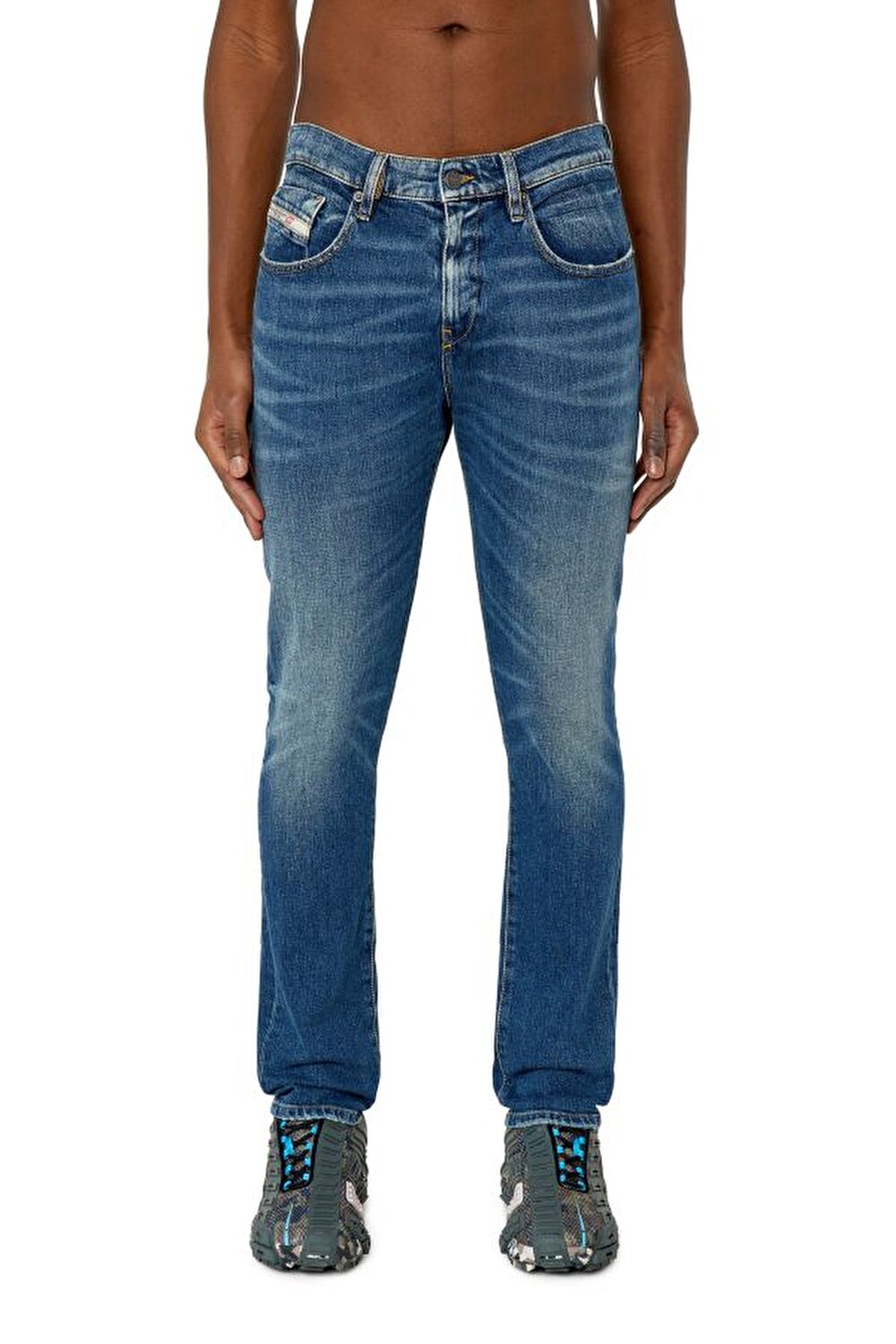 Diesel Erkek Slim Fit Mavi Jean (2019 D-STRUKT)