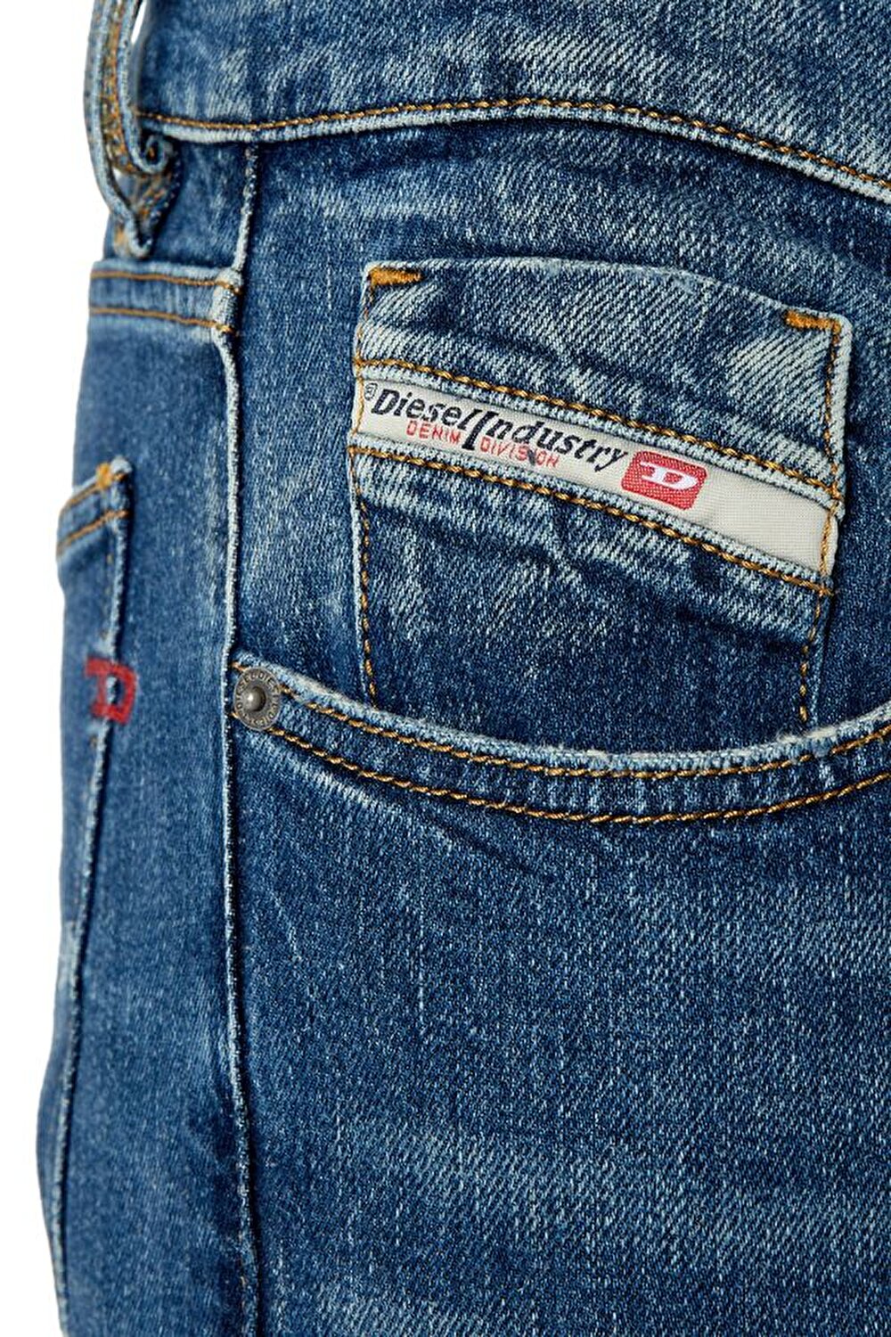 Diesel Erkek Slim Fit Mavi Jean (2019 D-STRUKT)