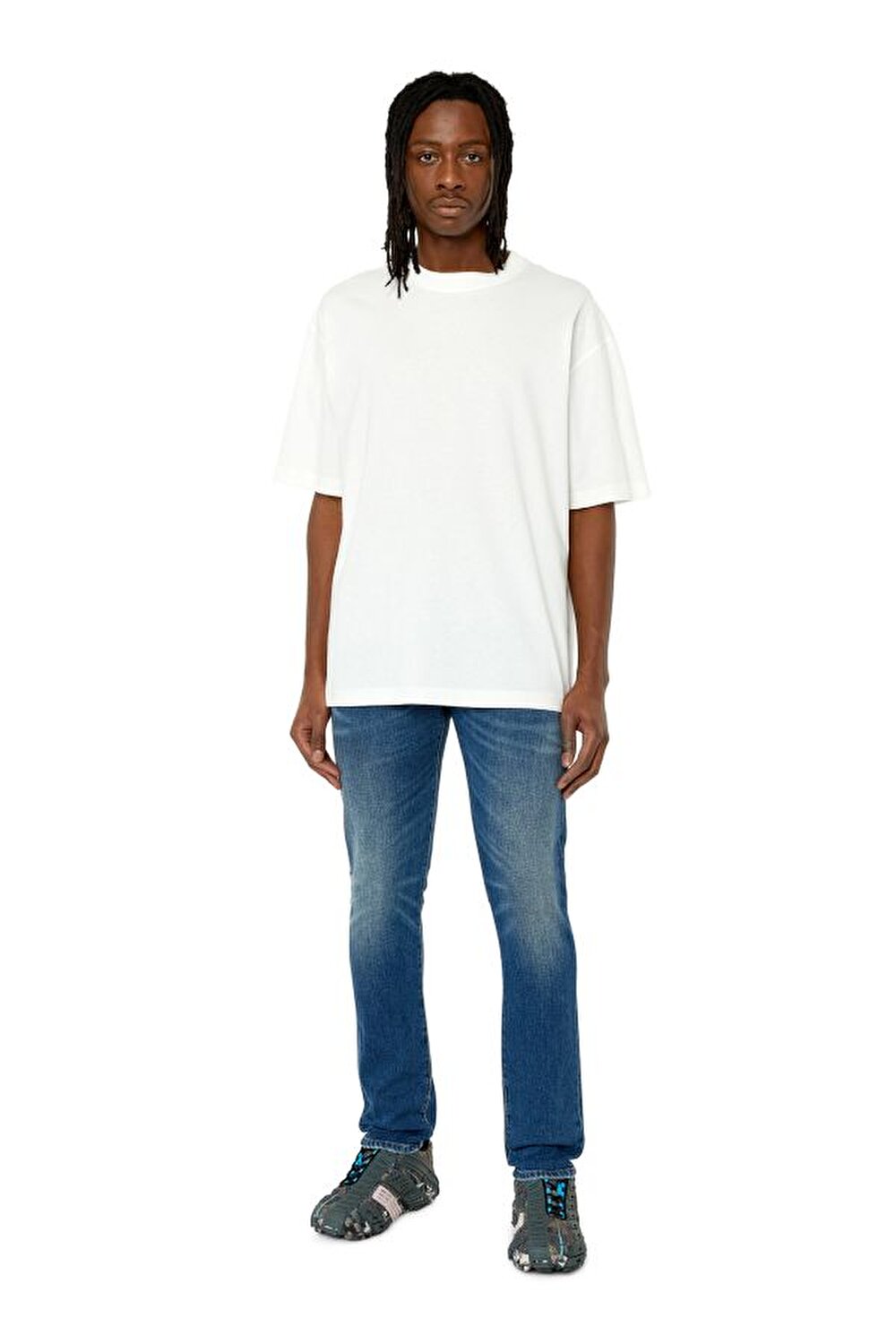 Diesel Erkek Slim Fit Mavi Jean (2019 D-STRUKT)