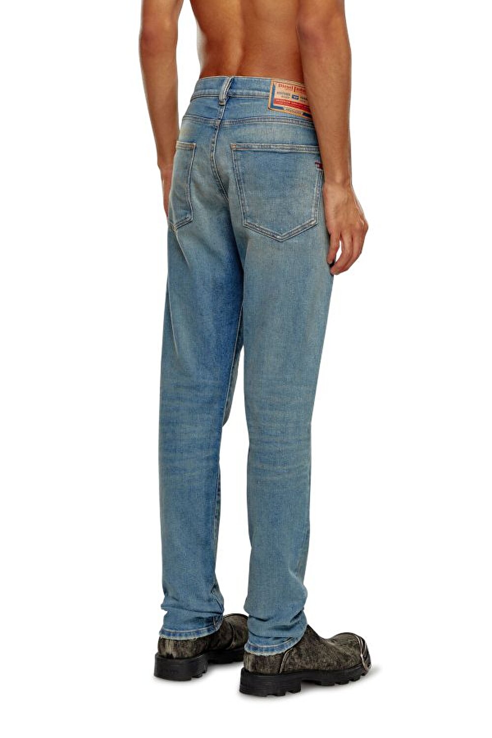 Diesel Erkek Slim Fit Mavi Jean (2019 D-STRUKT)