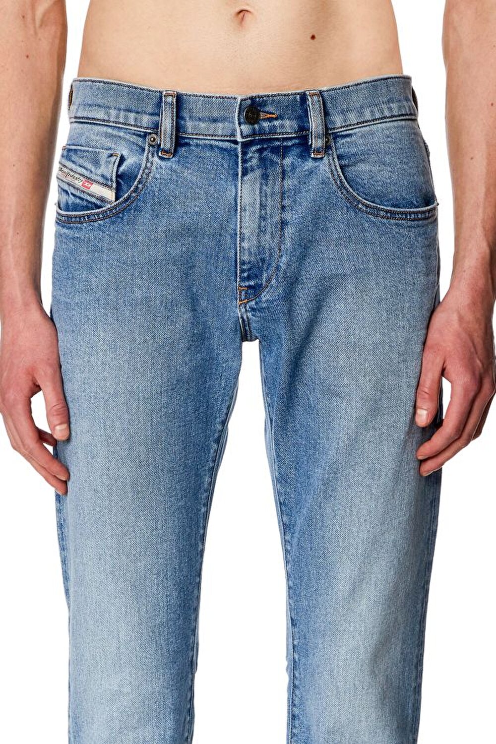 Diesel Erkek Slim Fit Mavi Jean (2019 D-STRUKT)