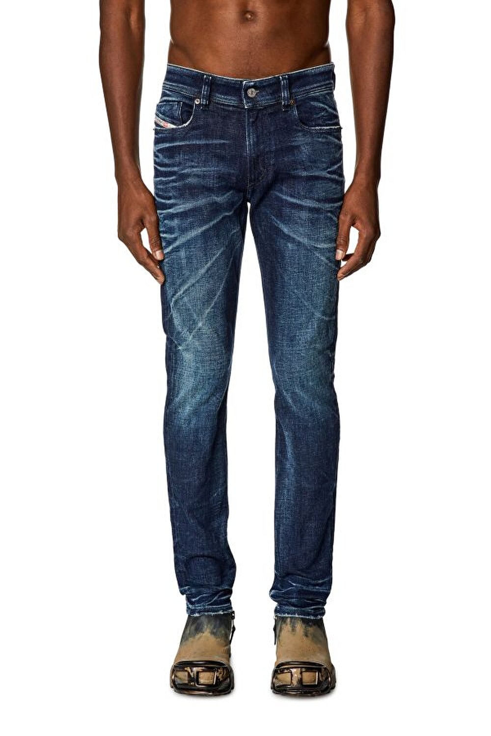 Diesel Erkek Skinny Fit Mavi Jean (1979 SLEENKER)