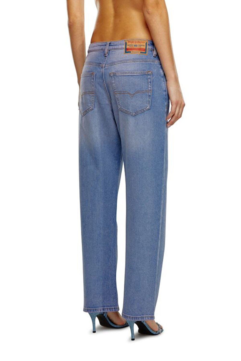 Diesel Kadın Straight Fit Mavi Jean (1999 D-REGGY)
