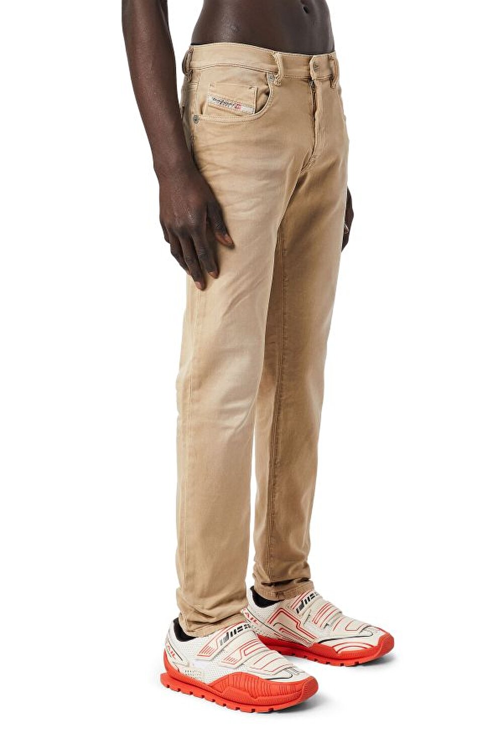 Diesel Erkek Slim Fit Bej Jean (D-STRUKT-Z-NE)