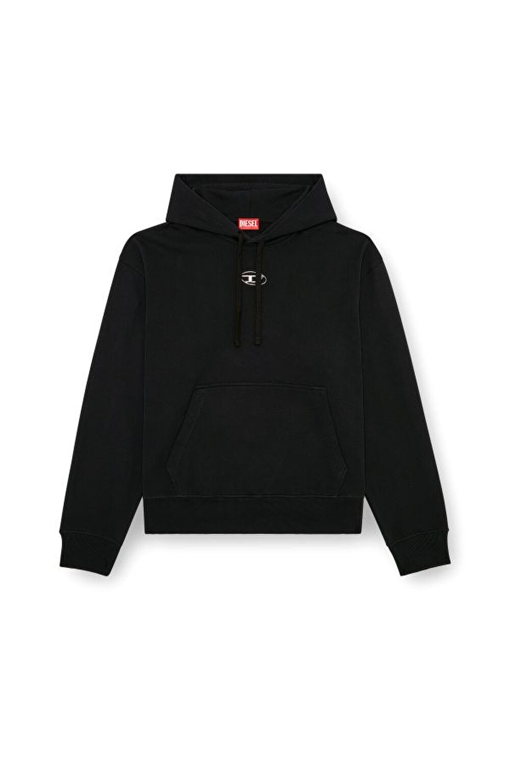 Diesel Erkek Logo Detayl Siyah Sweashirt