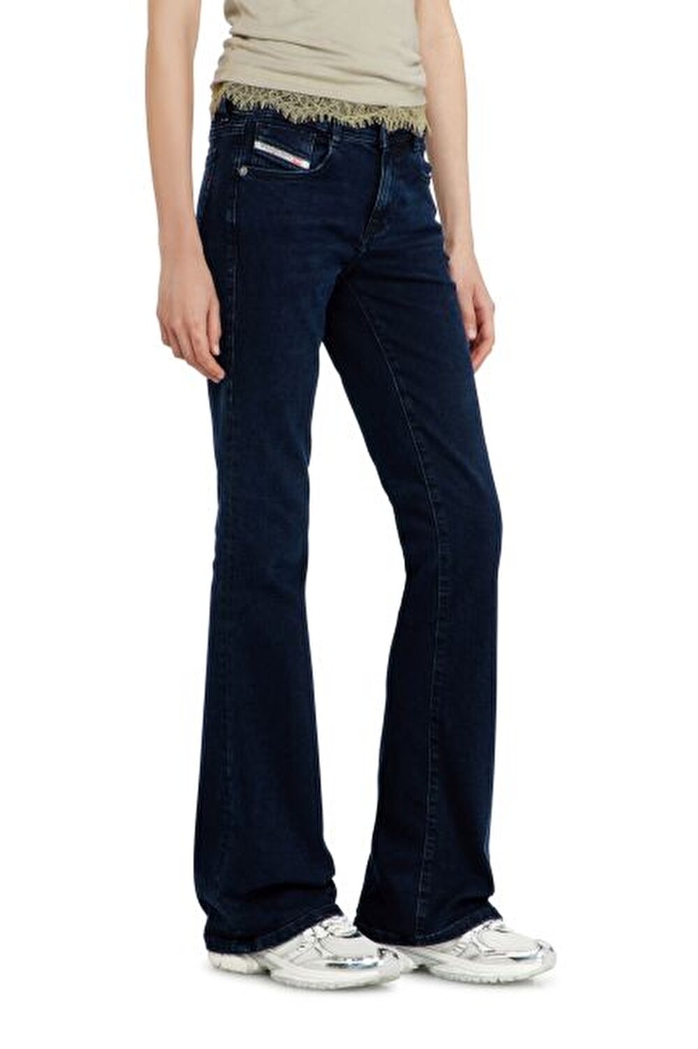 LACİVERT KADIN 1969 D-EBBEY BOOTCUT JEAN PANTOLON