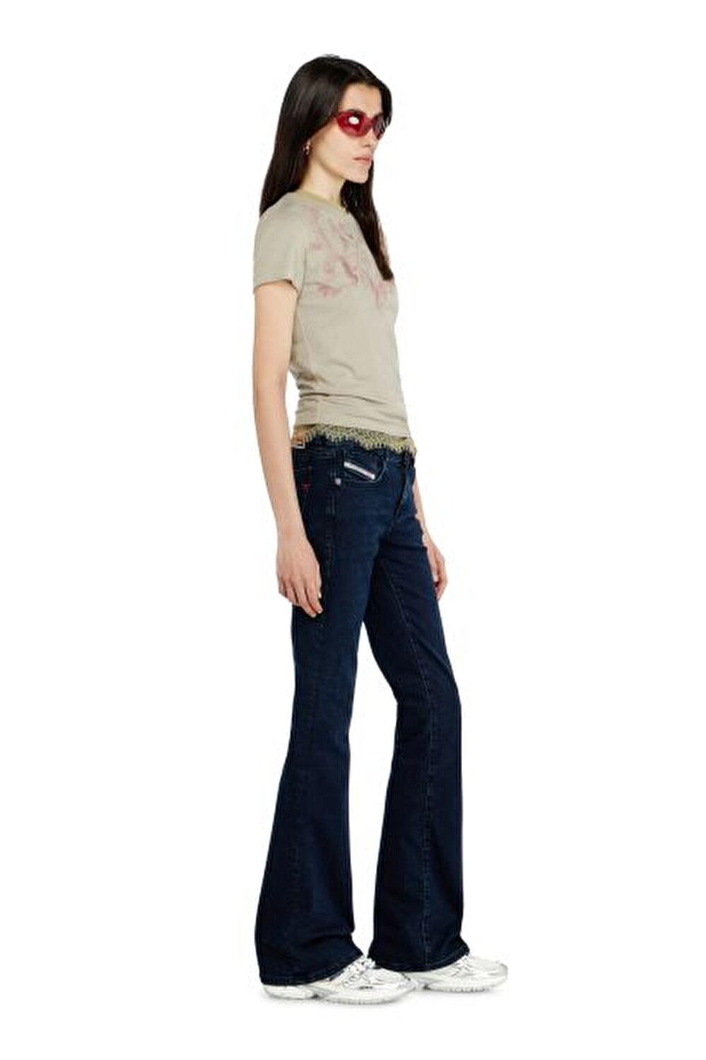 LACİVERT KADIN 1969 D-EBBEY BOOTCUT JEAN PANTOLON
