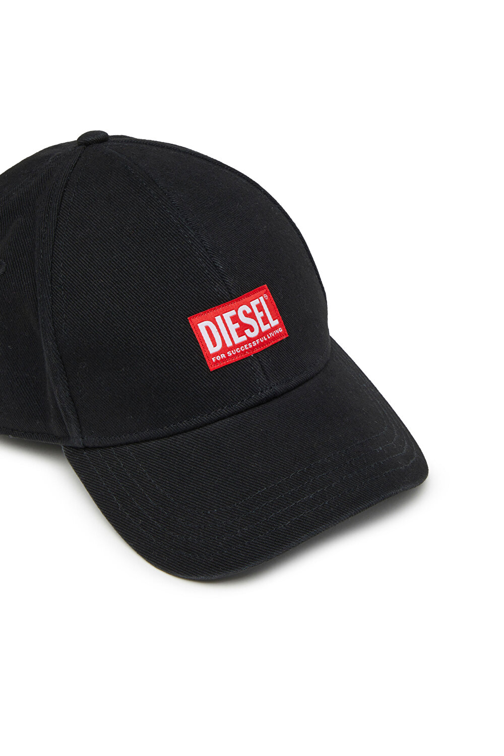 Diesel Erkek Logo Detaylı Siyah Şapka 