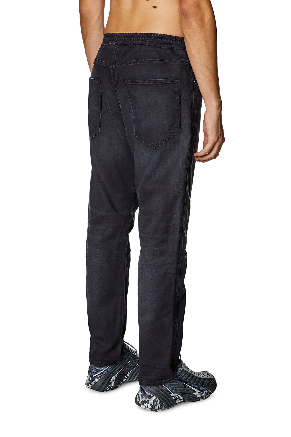 Diesel Erkek Tapered Fit Siyah Jean (2040 D-AMAGE)
