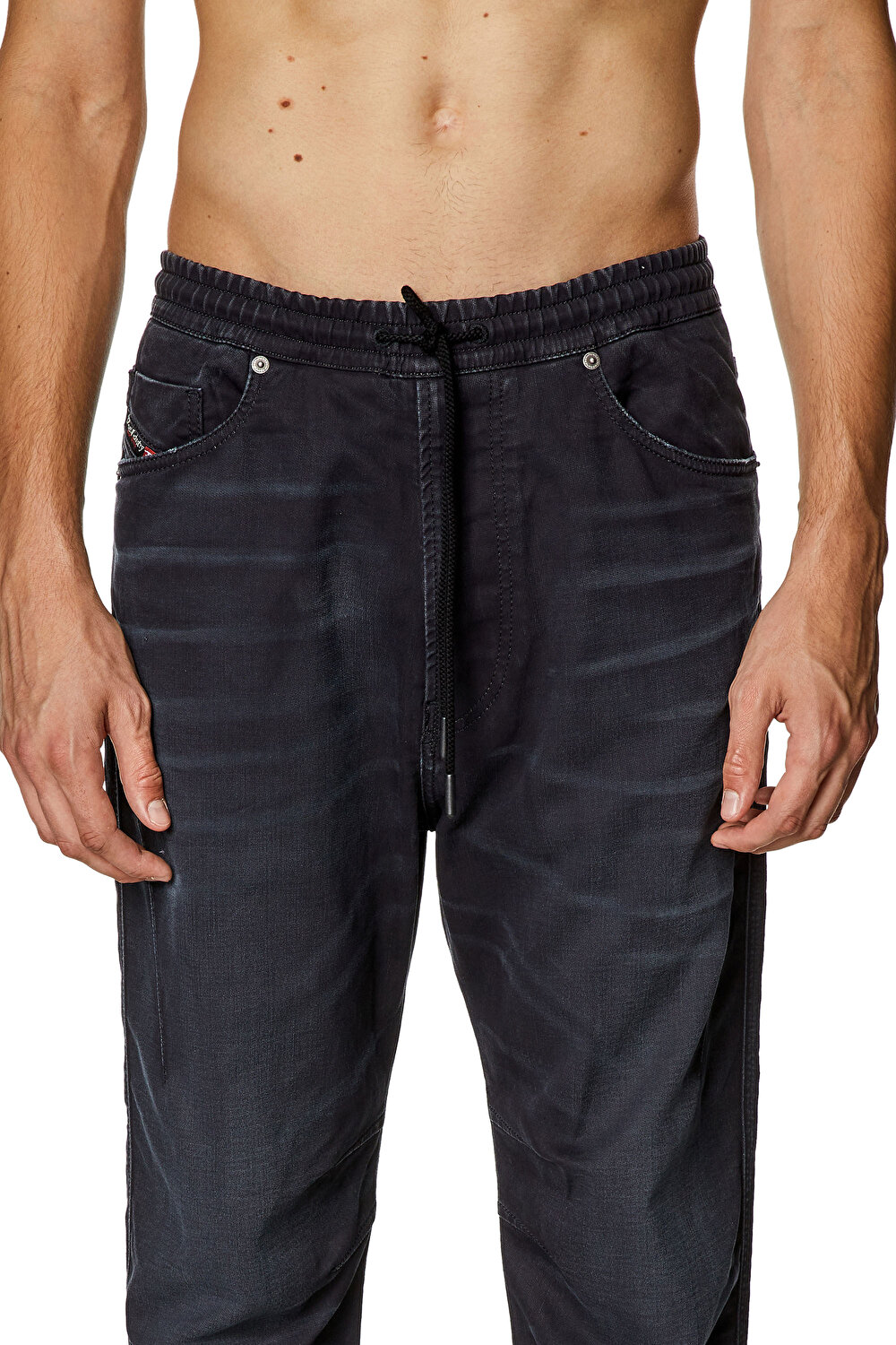 Diesel Erkek Tapered Fit Siyah Jean (2040 D-AMAGE)