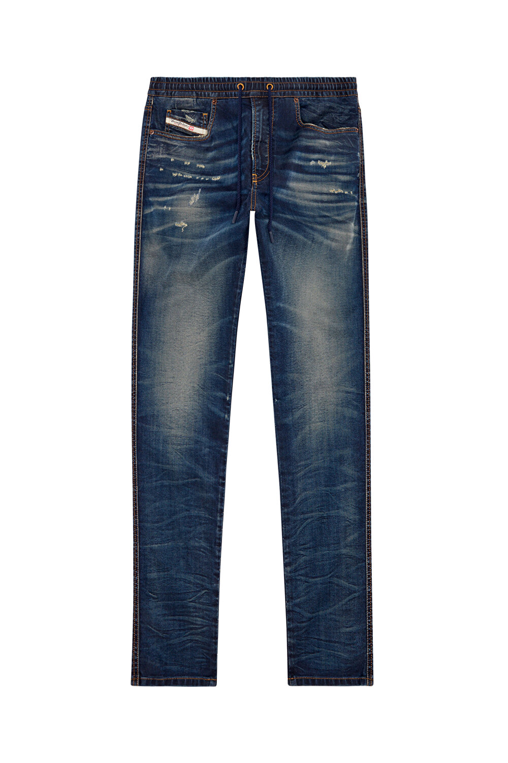Diesel Erkek Slim Fit Mavi Jean (2060 D-STRUKT JOGG)