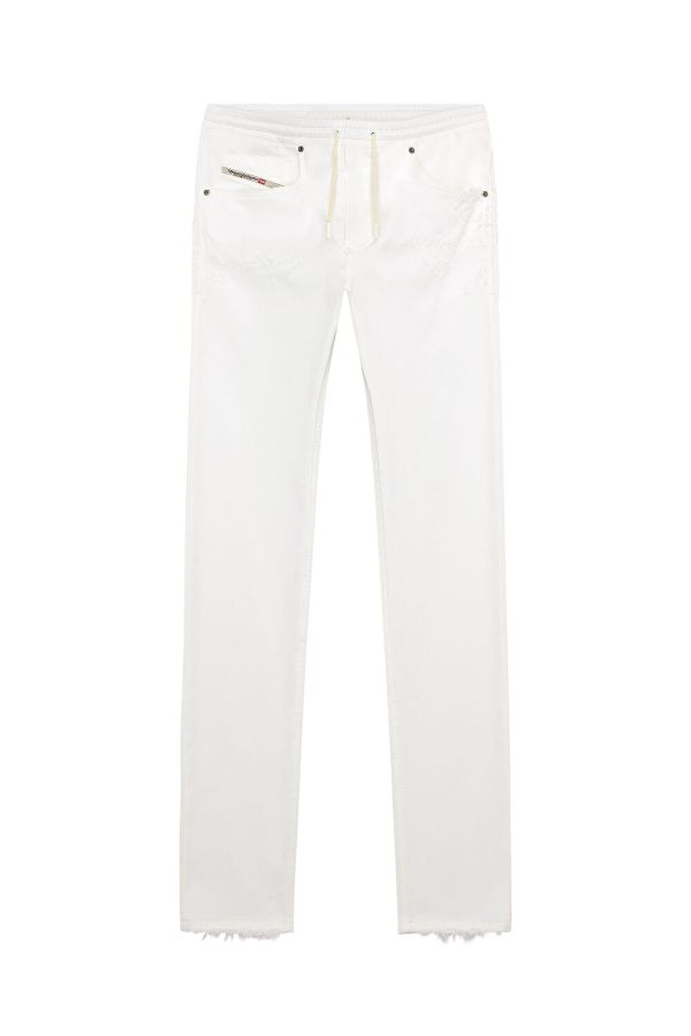 Diesel Erkek Tapered Fit Beyaz Jean (2030 D-KROOLEY JOGG)