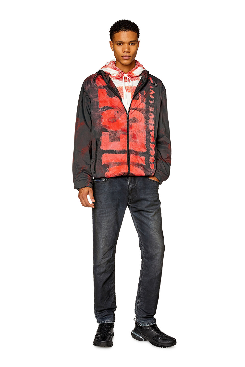 Diesel Erkek Tapered Fit Mavi Jean (2030 D-KROOLEY JOGG)