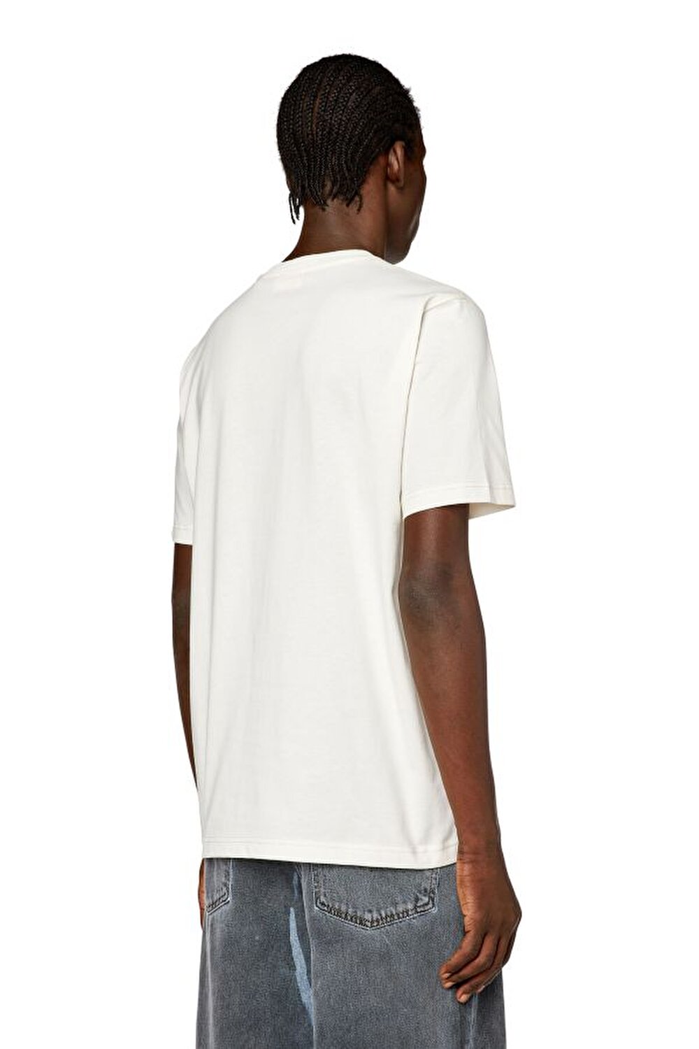 Diesel Erkek Beyaz T-Shirt