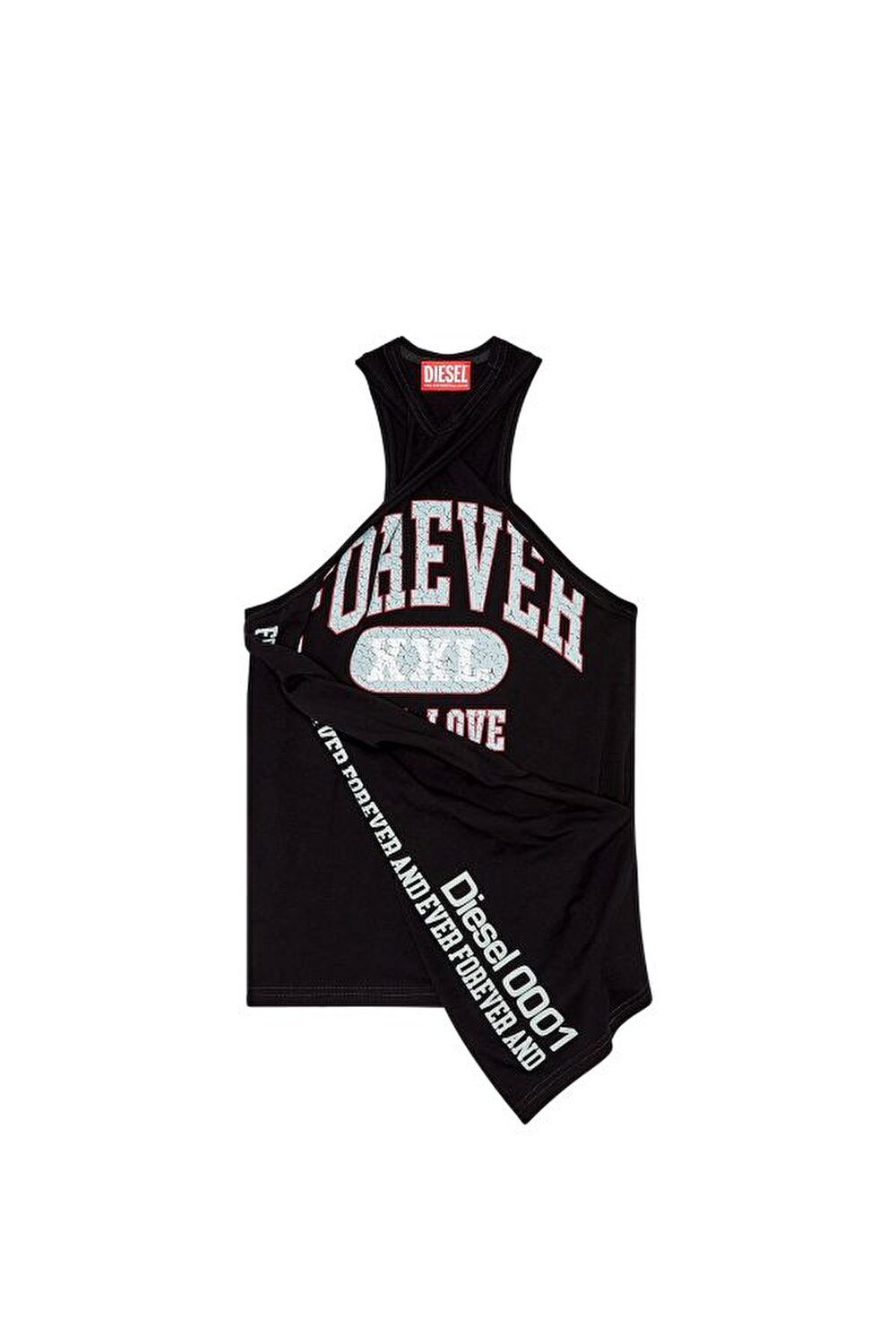 Diesel Kadın Siyah Top