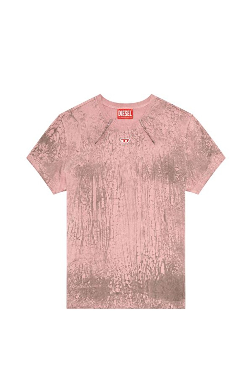 Diesel Kadın Pembe T-Shirt
