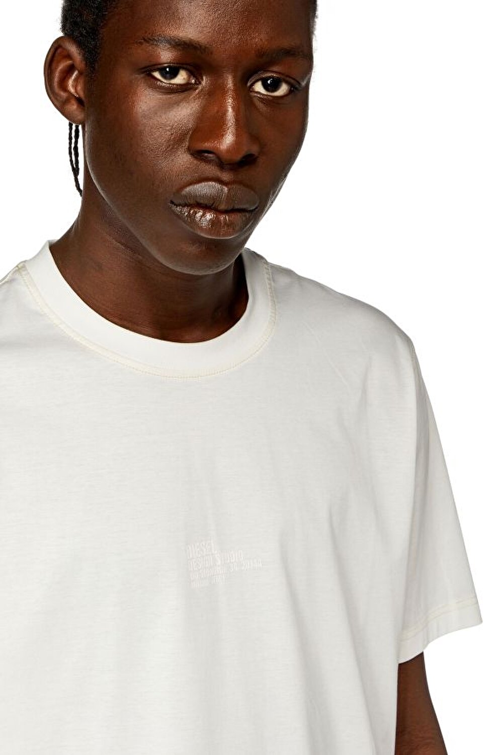 Diesel Erkek Beyaz T-Shirt