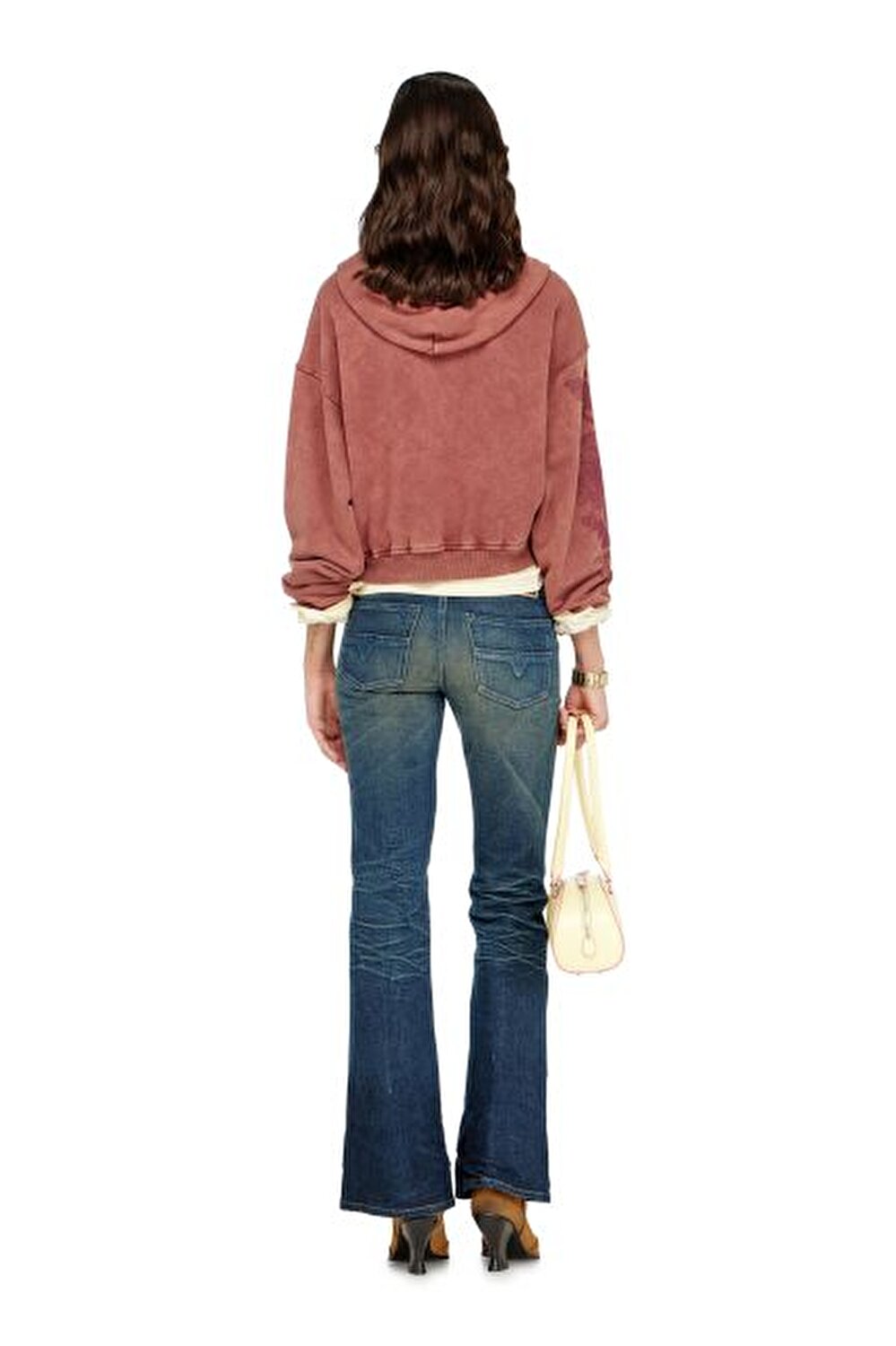 KOYU MAVİ KADIN D-HUSH BOOTCUT JEAN PANTOLON