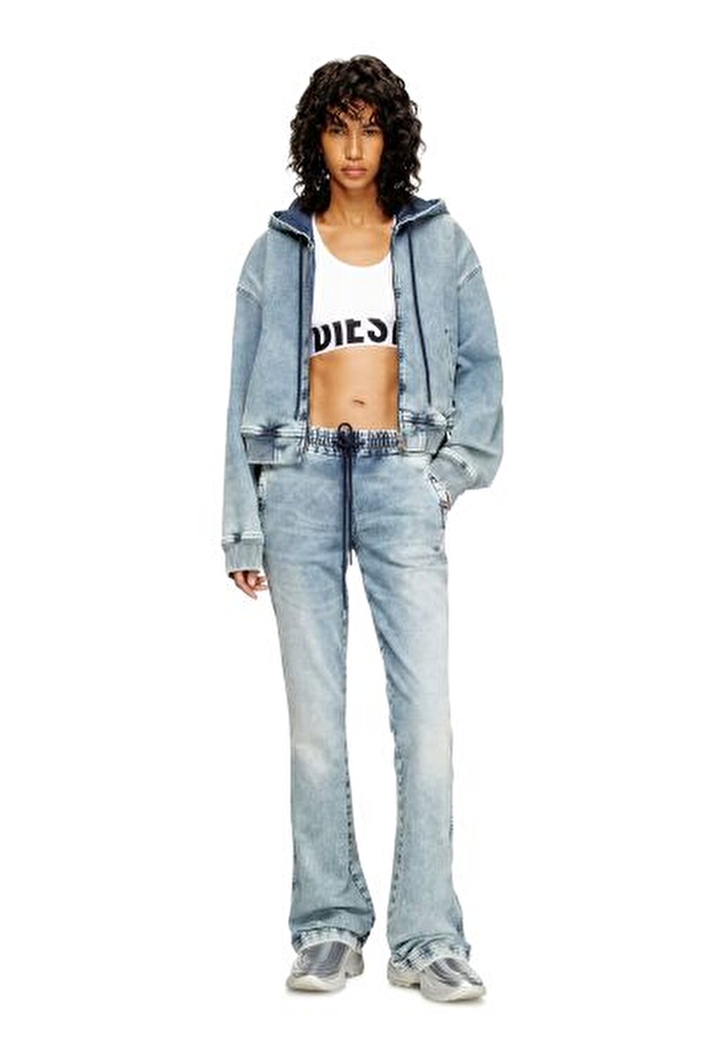 BEYAZ LOGOLU KADIN BRALET