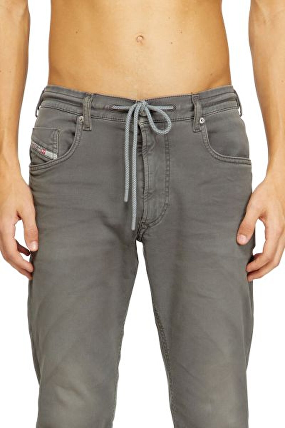 2032 D-KROOLEY-B GRİ ERKEK REGULAR JOGG JEAN PANTOLON