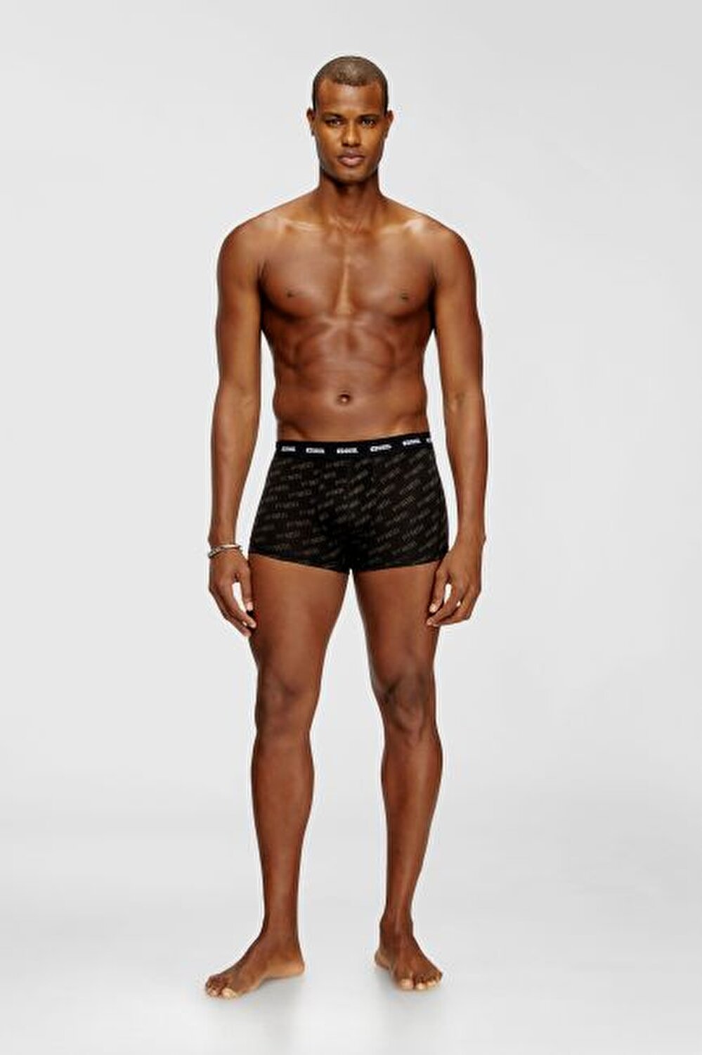 SİYAH ERKEK 3'LÜ BOXER SETİ