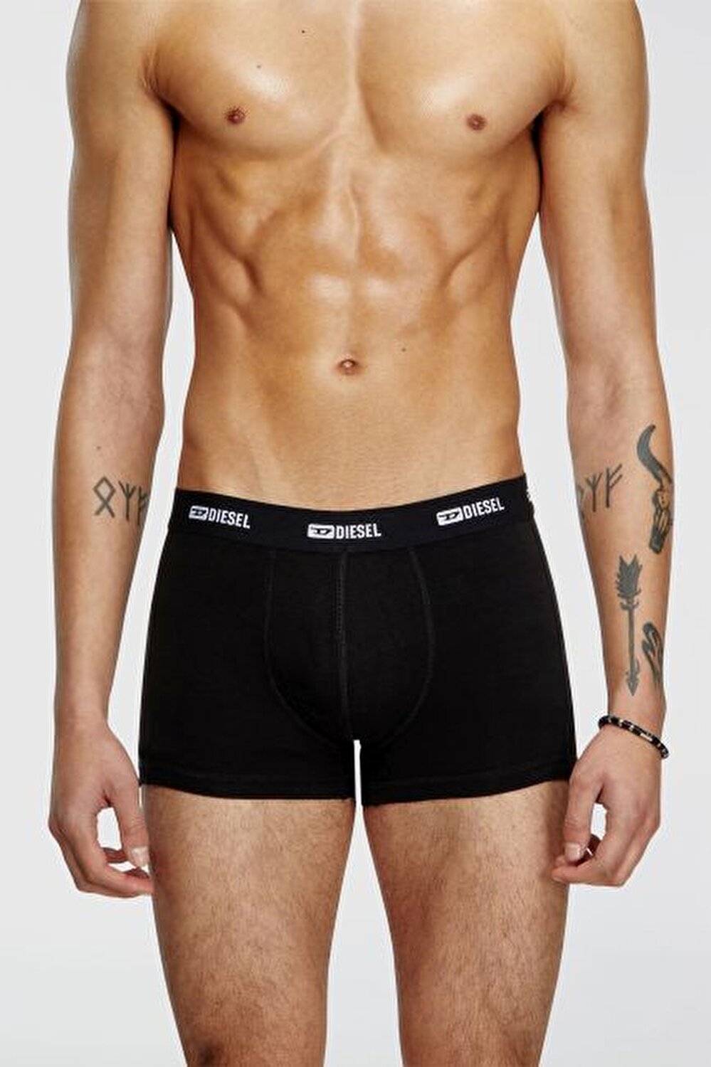 SİYAH ERKEK 3'LÜ BOXER SETİ