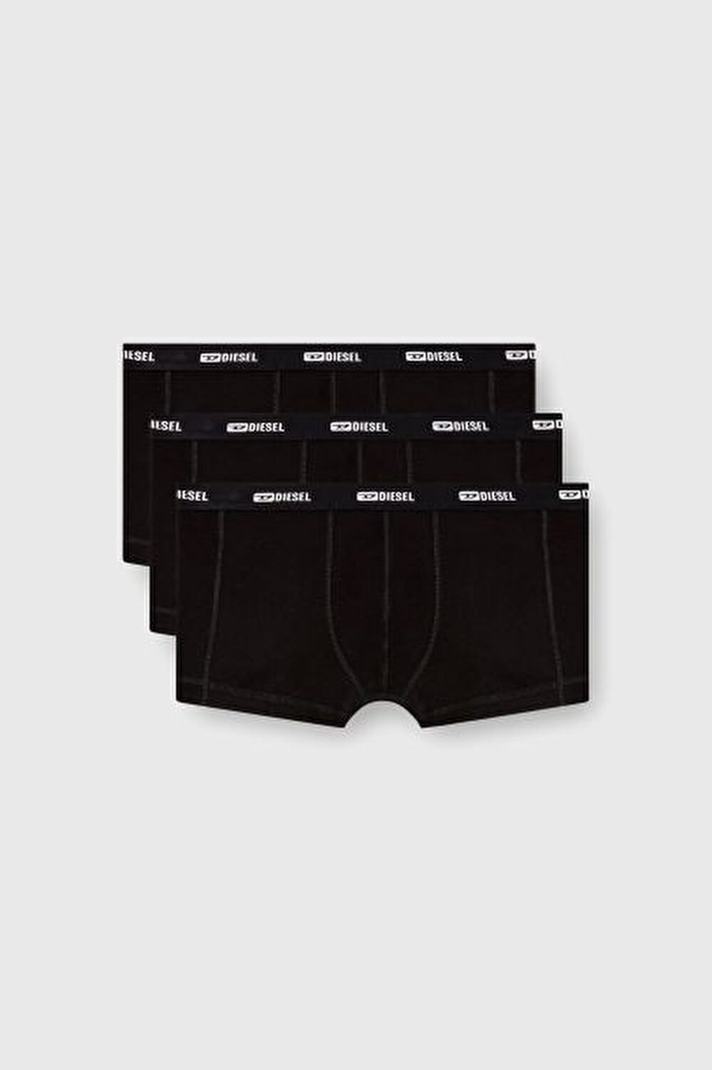 SİYAH ERKEK 3'LÜ BOXER SETİ