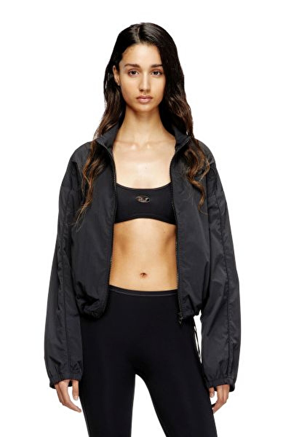 SİYAH METAL D LOGOLU KADIN BRALET