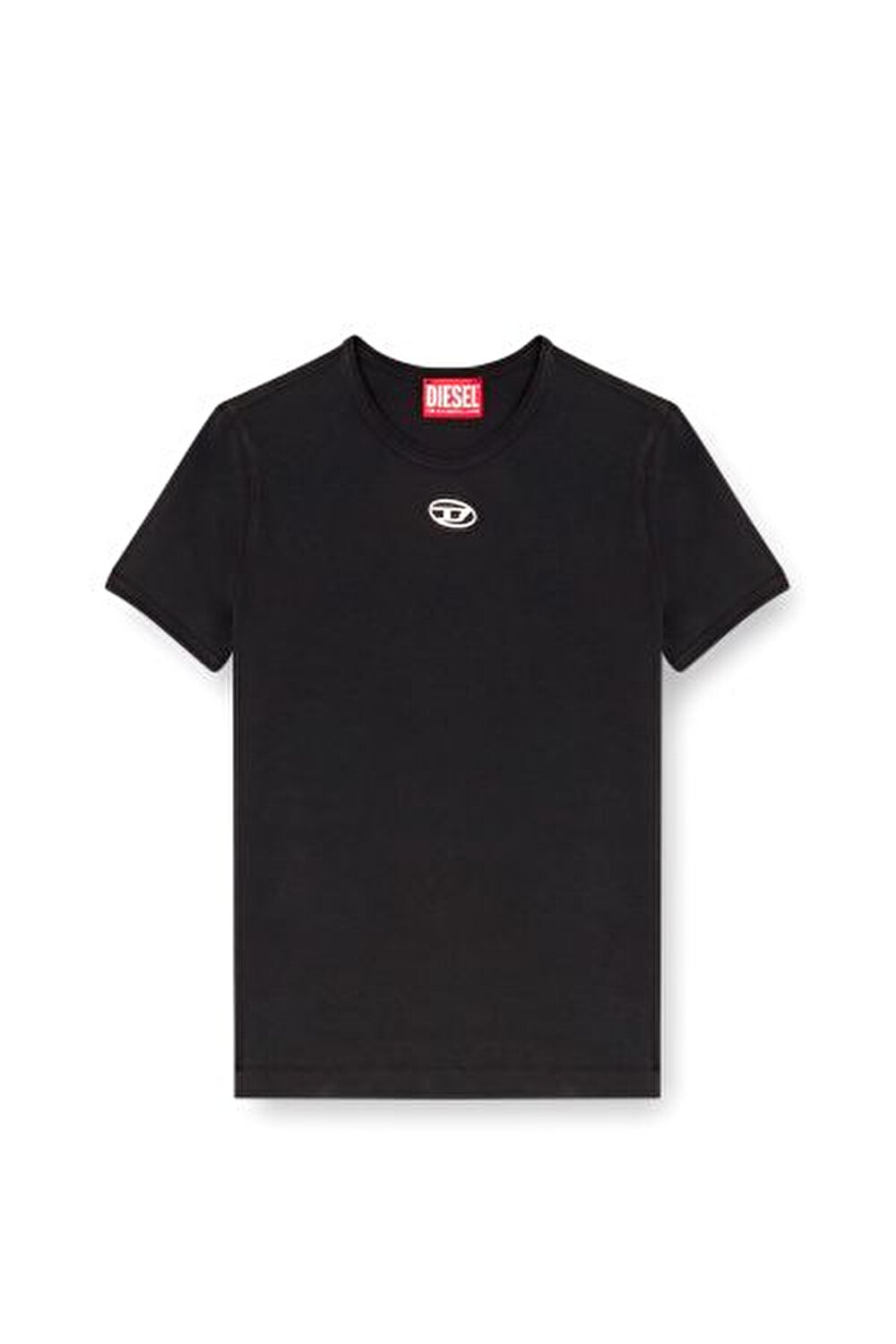 SİYAH LOGOLU KADIN T-SHIRT