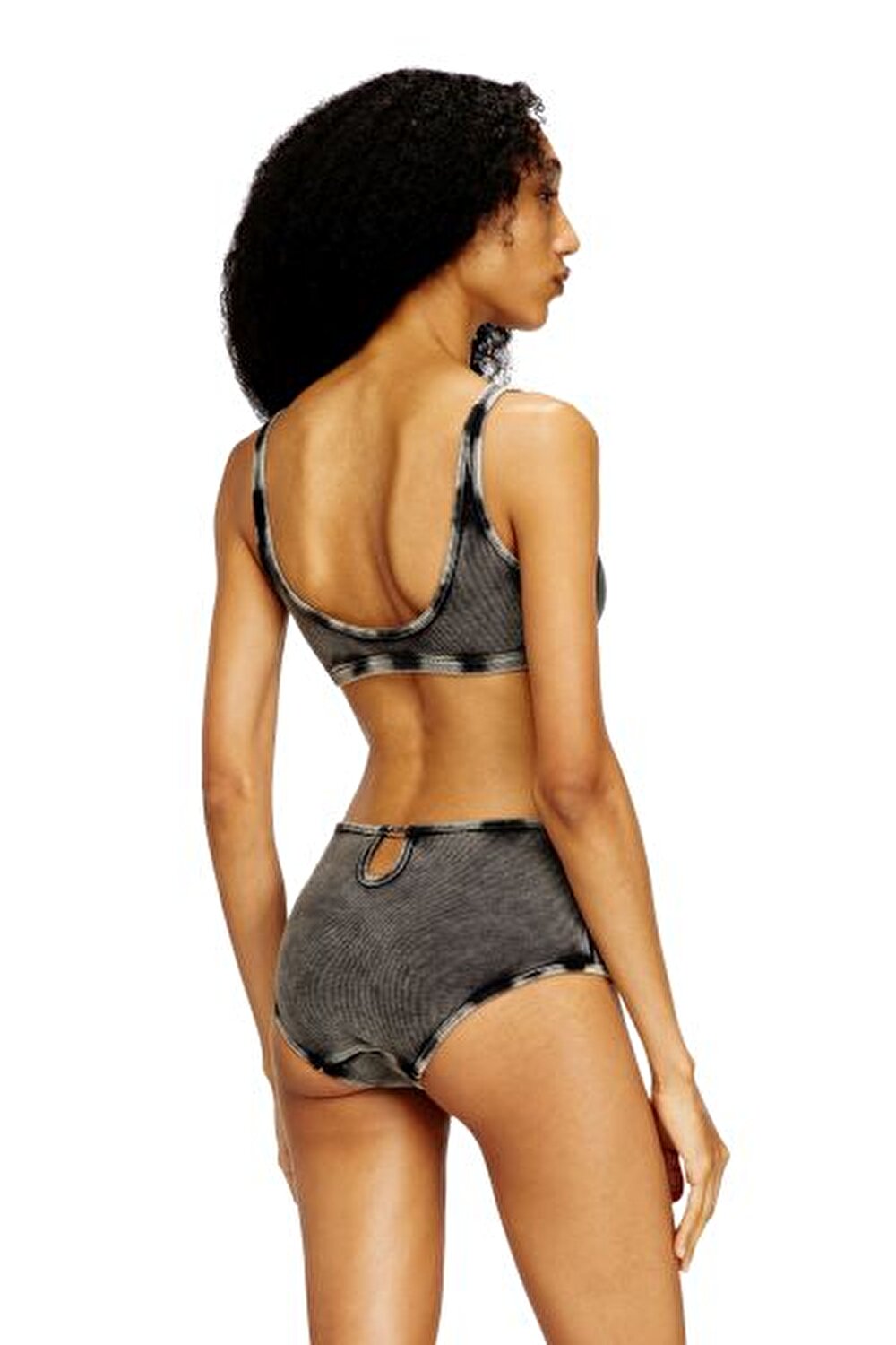 ANTRASİT METAL D LOGOLU KADIN BRALET