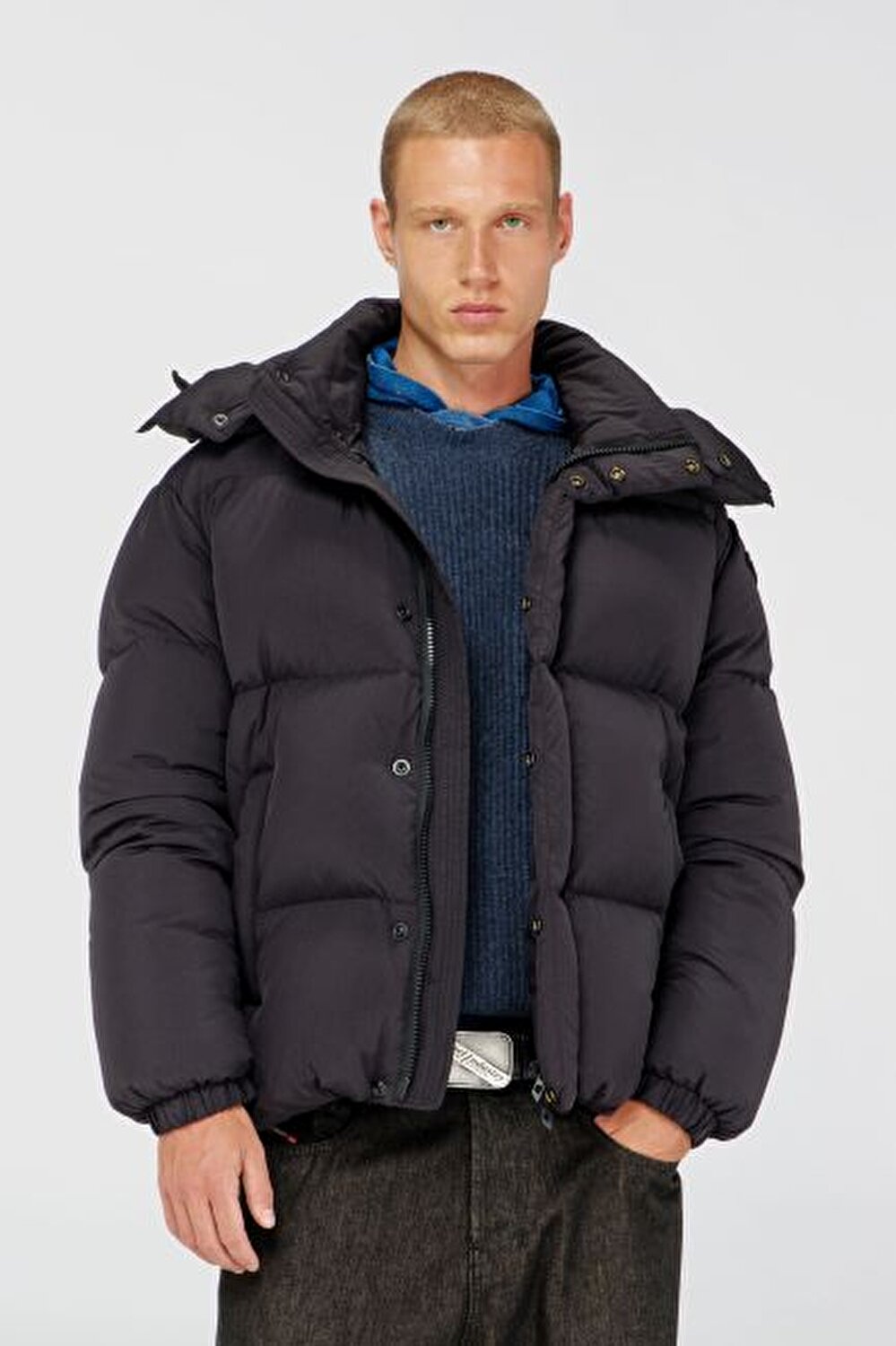 GRİ ERKEK REGULAR MONT