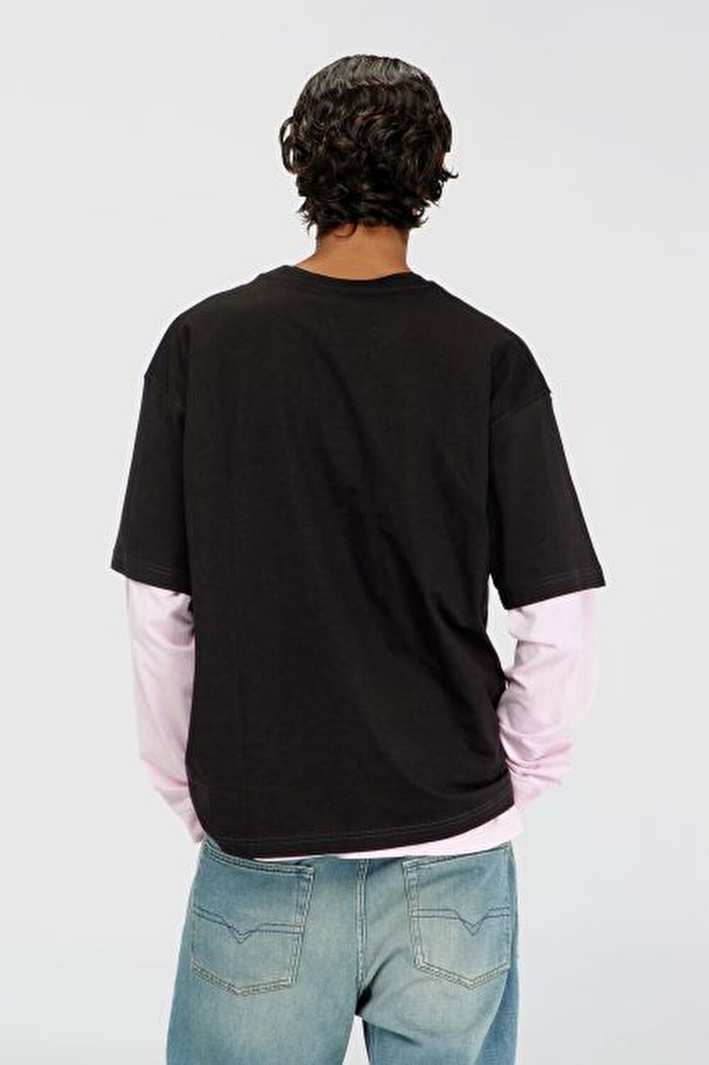 ÇOK RENKLİ ERKEK RELAXED T-SHIRT