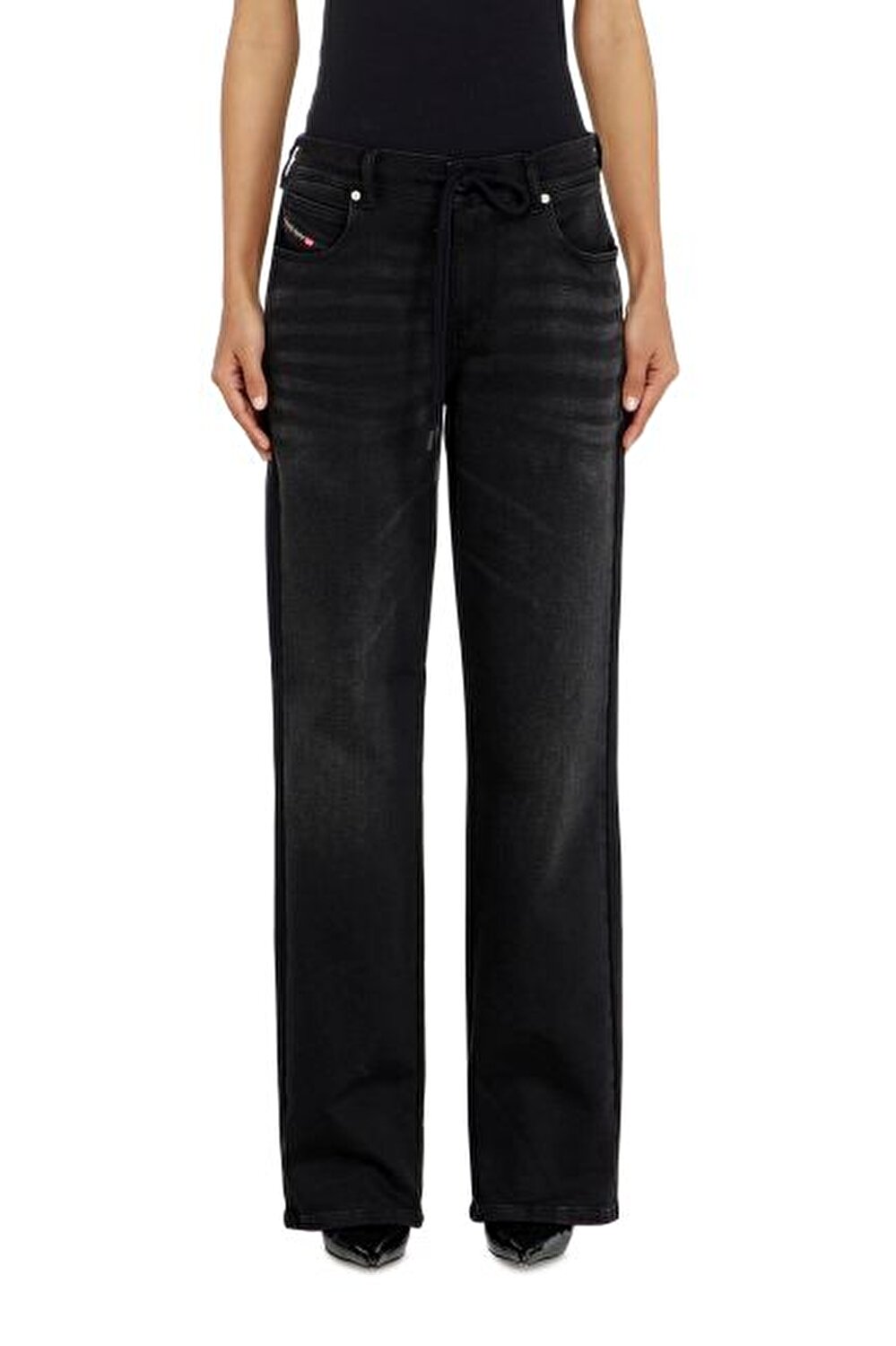 SİYAH KADIN 2071 D-MEEL JOGG REGULAR JEAN PANTOLON