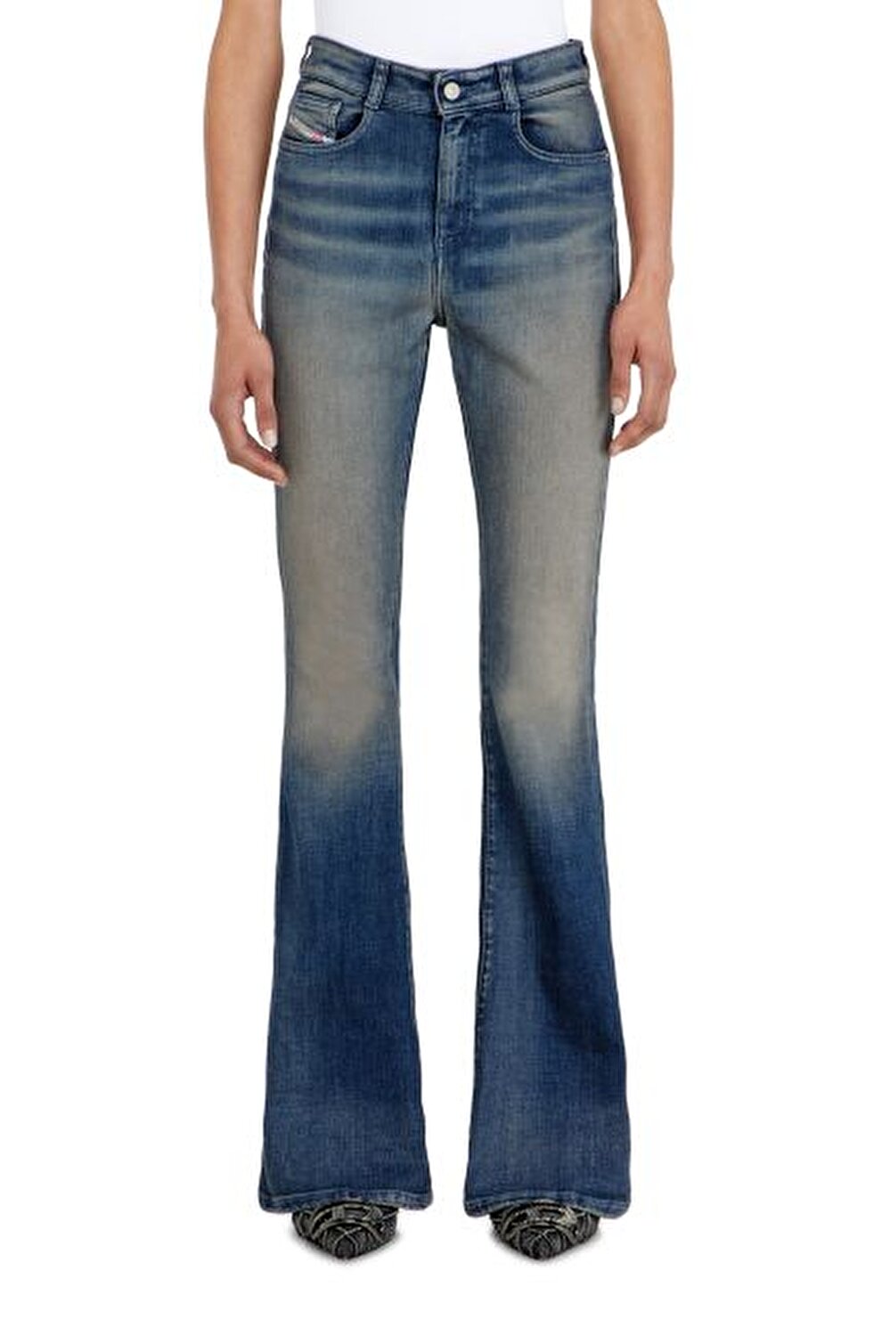 KOYU MAVİ ERKEK 1973 D-PARTT BOOTCUT JEAN PANTOLON