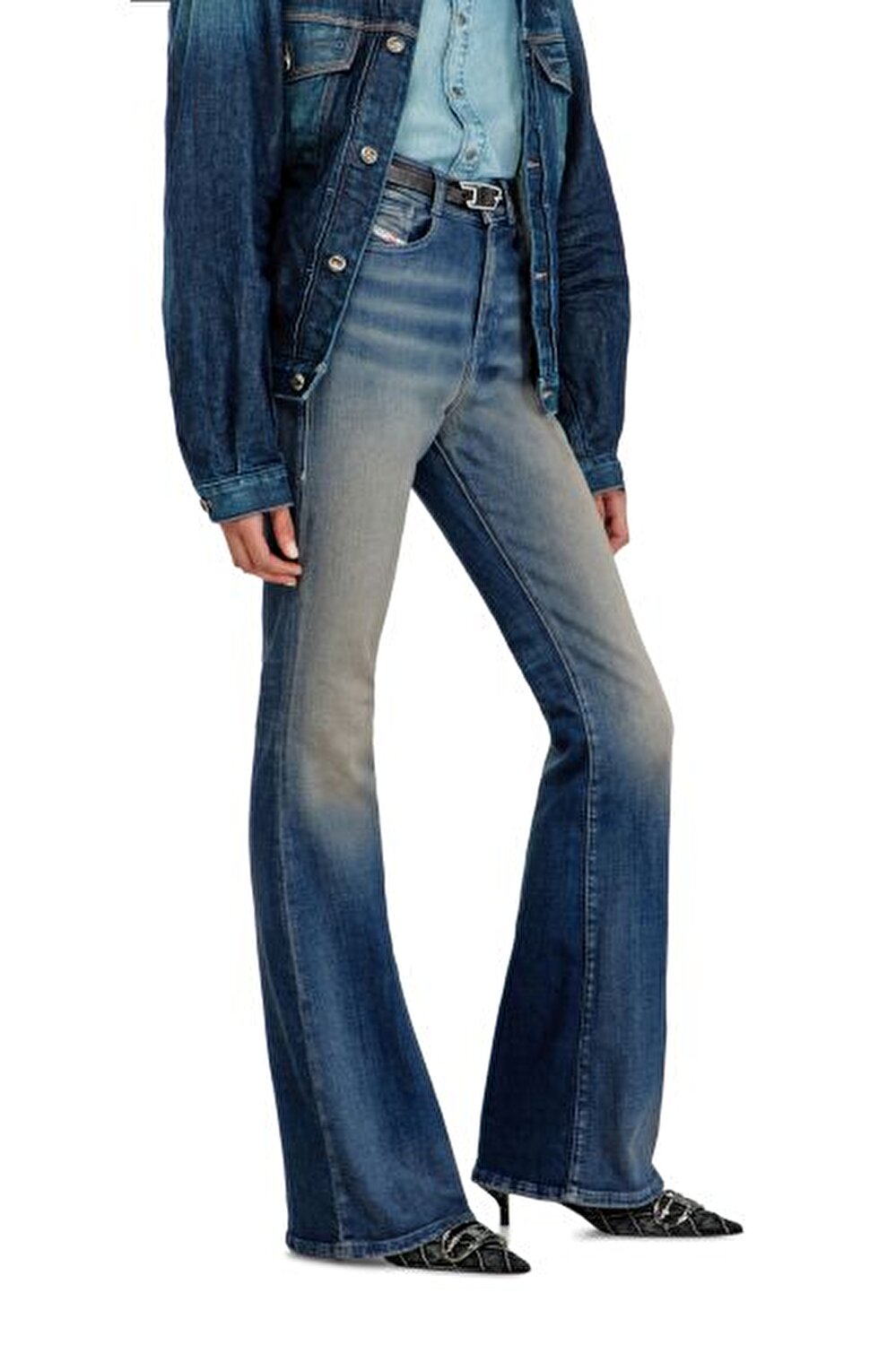 KOYU MAVİ ERKEK 1973 D-PARTT BOOTCUT JEAN PANTOLON