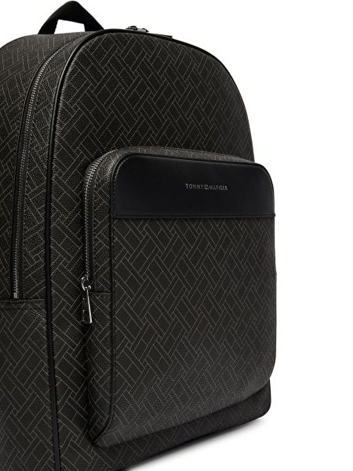 TH FLAG MONOGRAM SİYAH ERKEK SIRT ÇANTASI