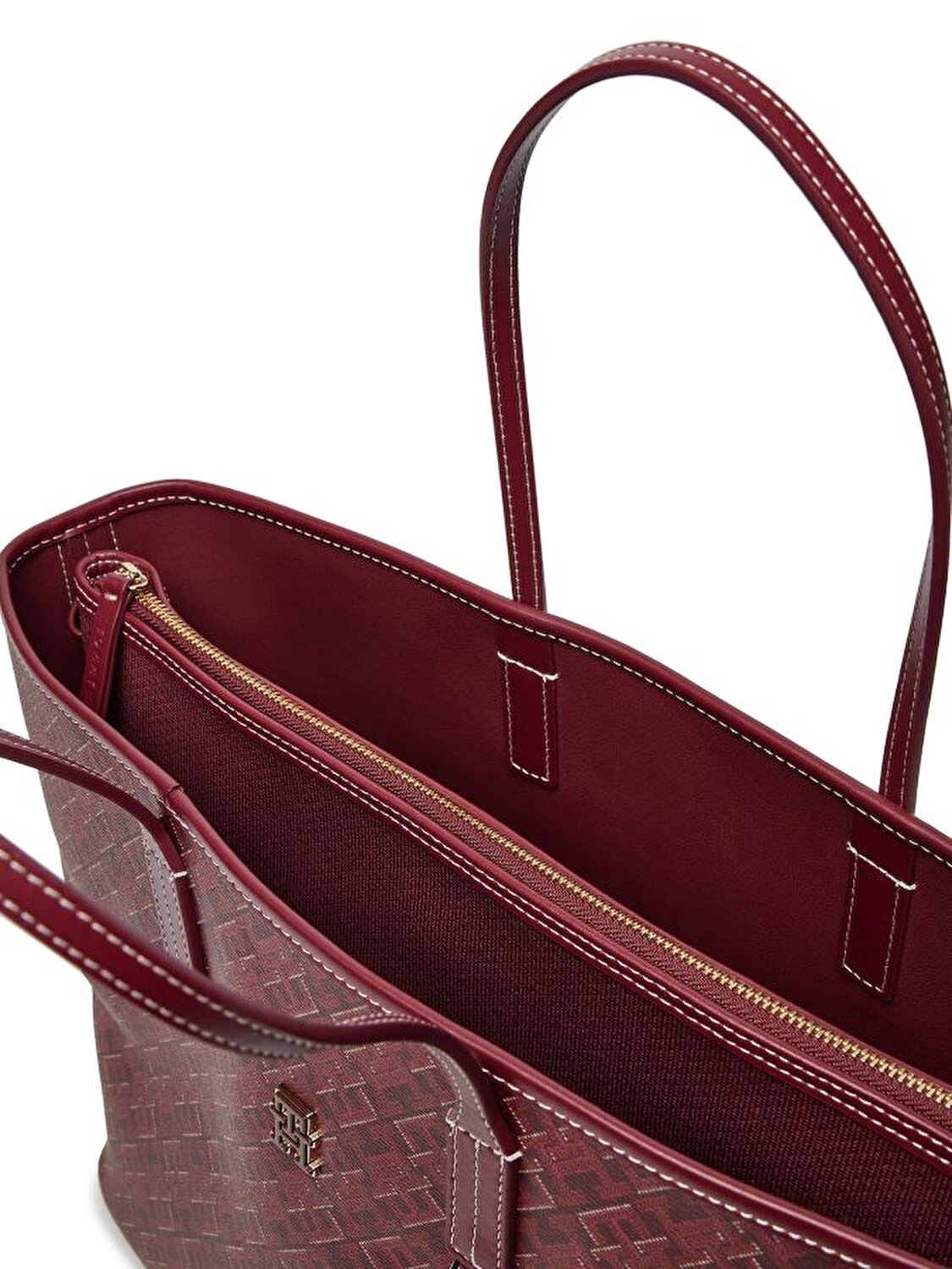 TH MONOPLAY LEATHER TOTE