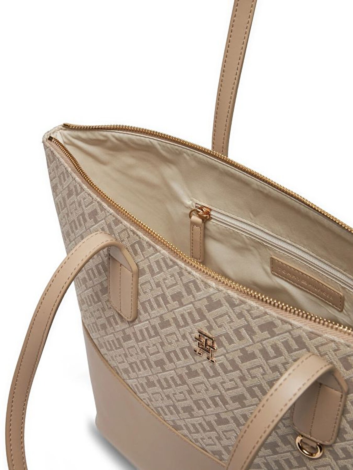 TH JACQUARD MED SATCHEL